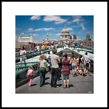 _MG_0170 Millenium Bridge framed