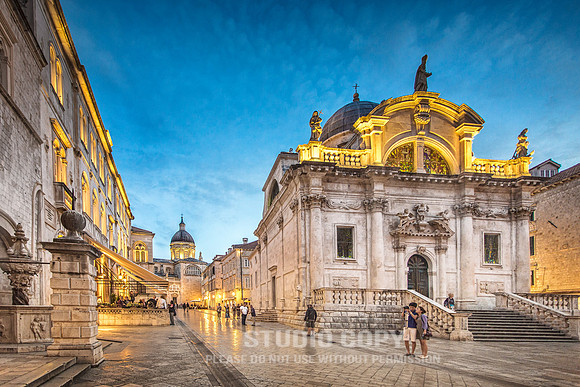 CDR_05292014_1148 Church of Saint Blasius in Dubrovnik Croatia